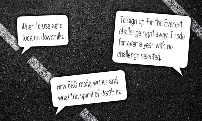 15 Things I Wish I Knew When I Started Riding on Zwift