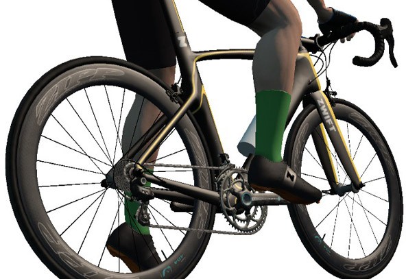 zwift best bike for flat