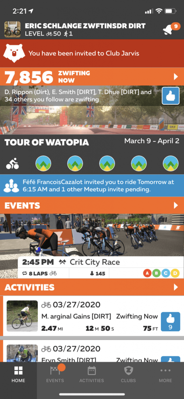 New Zwift Clubs Feature First Look Zwift Insider