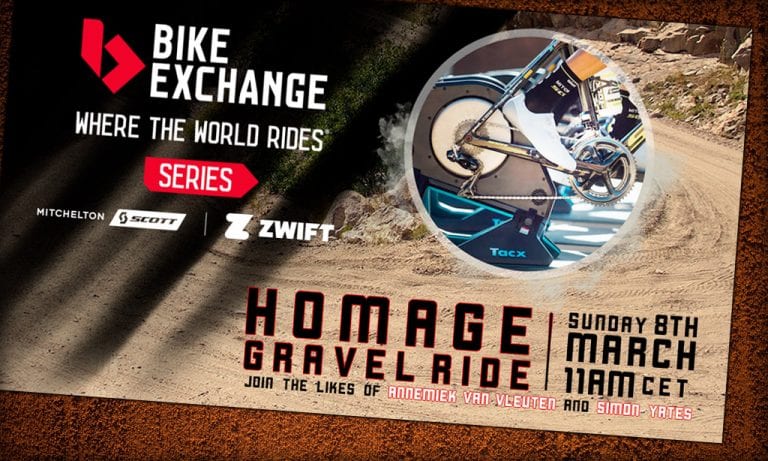 Homage Gravel Ride with Mitchelton-Scott This Sunday