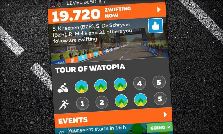 New “Peak Zwift” Achieved: 19,720