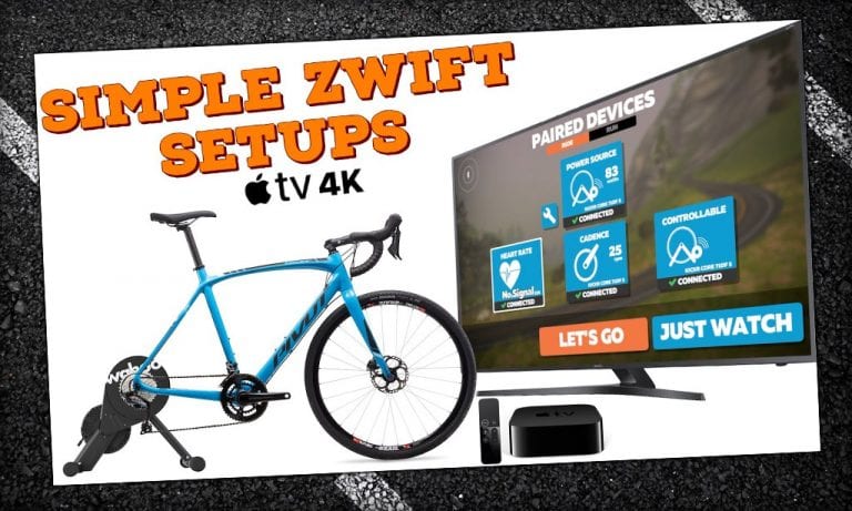Simple Zwift Setups: Direct-Drive Smart Trainer + Apple TV (Video)