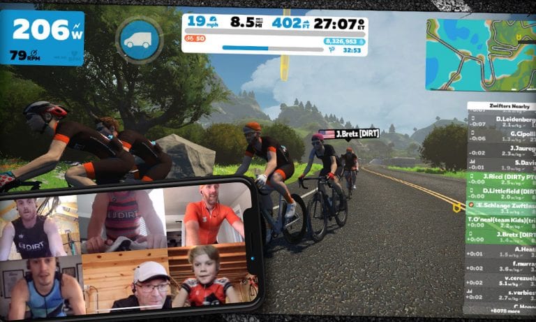 Zwifting with Friends: Video Chat Tools and Tips