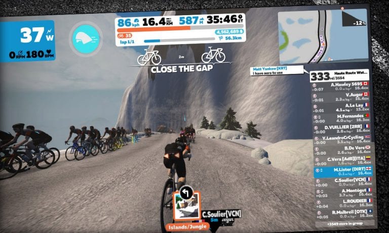 Haute Route Watopia – My Experience