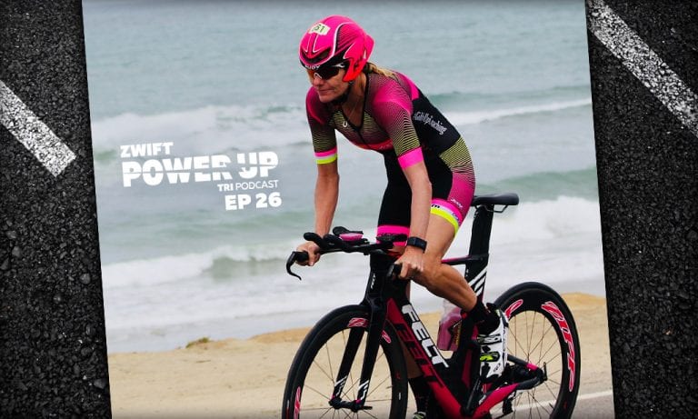 Michellie Jones: Optimal Training When Training isn’t Optimal (Zwift PowerUp Tri Podcast #26)