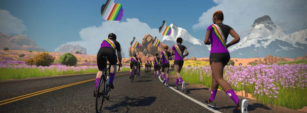 Breaking Down a Zwift Rainbow Performance - PezCycling News