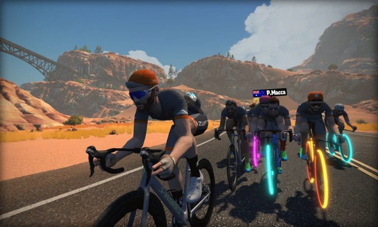 First Look: Zwift FutureWorks “Sights and Sounds” Mode