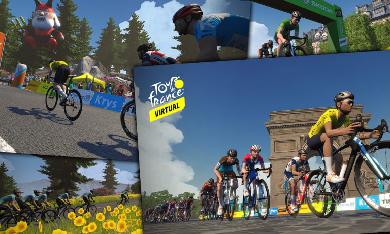 All About the Virtual Tour de France and L’Etape Du Tour on Zwift