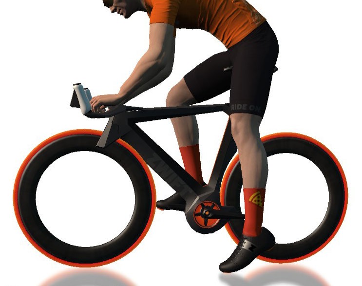 zwift aero bike