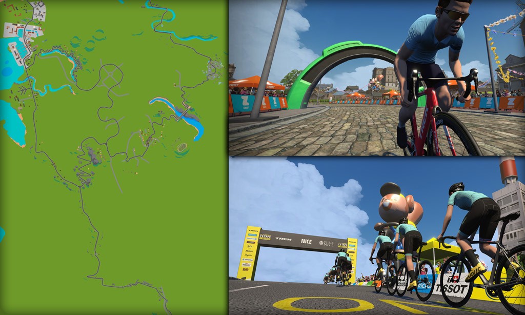 Route Maps Details For Zwift S France Course Zwift Insider