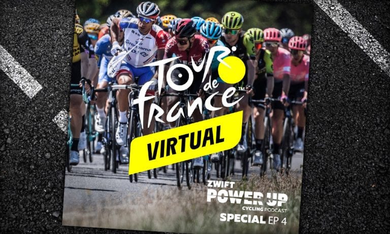 Virtual Tour de France Stage 3 and 4 Winner Interviews With Tanja Erath, Freddy Ovett, And More (Zwift PowerUp Cycling Podcast)
