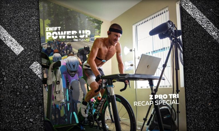 A Chat with the Z Pro Tri June Invitational Winners (Zwift PowerUp Tri Podcast)