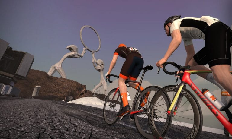 Steering vs Distance: Testing the Sterzo On Alpe du Zwift