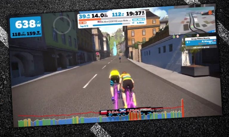 How the Race Was Won: An IRL Style Zwift Race