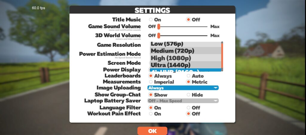 How To Show Your Frames Per Second Fps In Zwift Zwift Insider