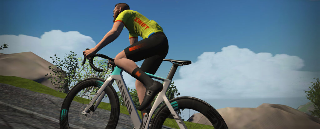 Zwift on sale canyon aeroad