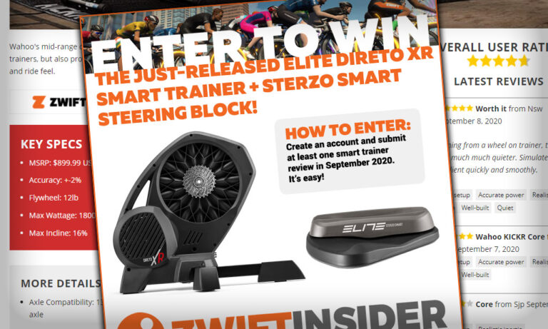 Announcing Our Elite Direto XR + Sterzo Giveaway
