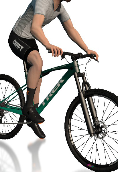 Trek Super Caliber Mountain Bike Frame Details In-Game Shot