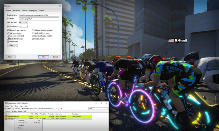 A Simple Way to Fight FPS Dropping and Rubber Banding in Zwift