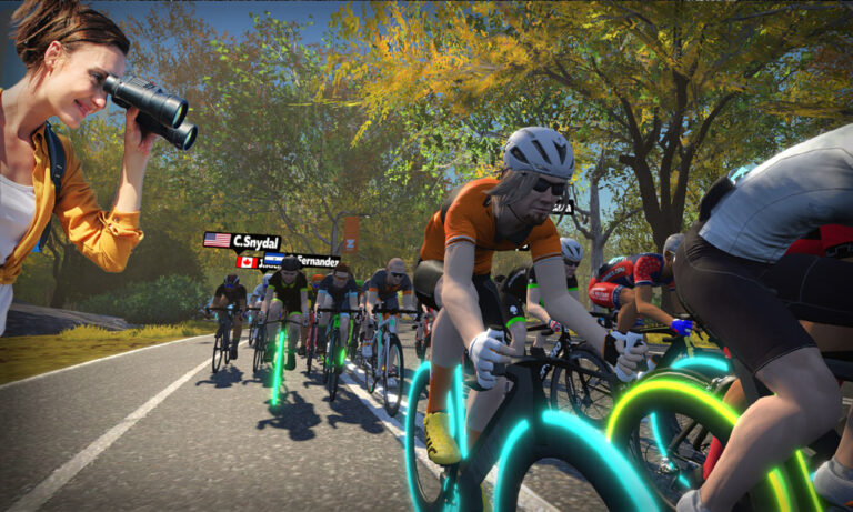 How to Watch Another Rider In a Zwift Race