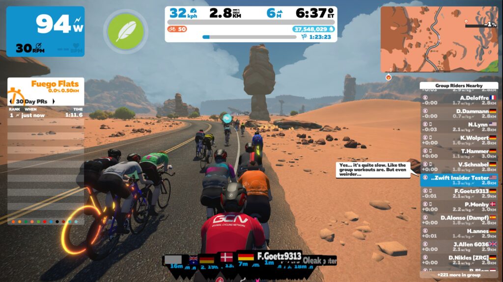 Where the Rubber Meets the Virtual Road – Spinning® with Zwift