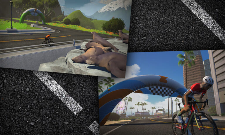 “Beach Island Loop” Route Details (Watopia)