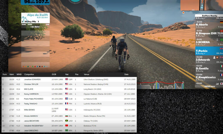 The View from the Back: Riding Alongside Jonathan Edwards, Triple Jump Champion