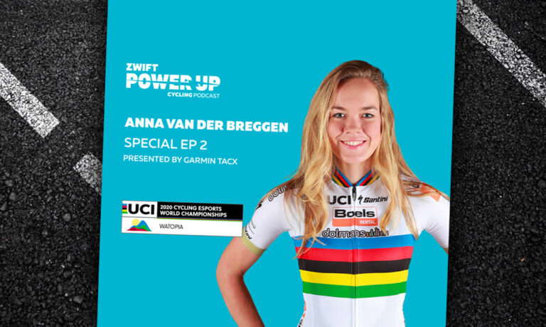 Special Episode Two: Anna Van Der Breggen (Zwift PowerUp Cycling Podcast)