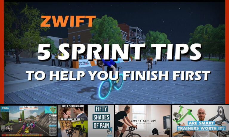 This Week’s Top 5 Zwift Videos: Race Tips, Sprinting, and Zwift setups