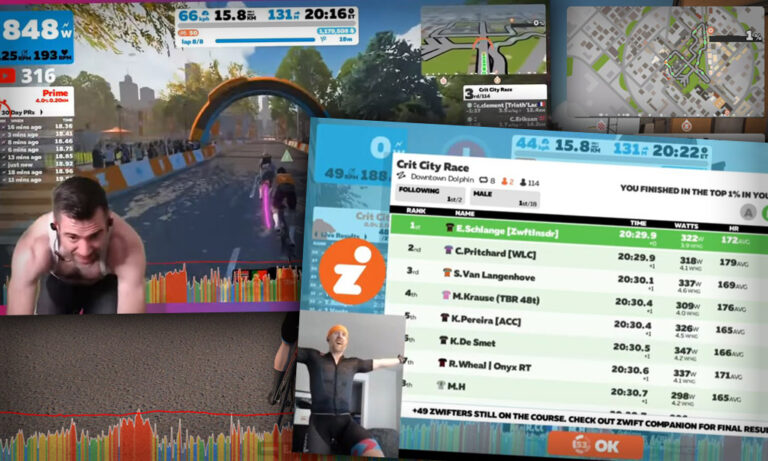 How the Race Was Won: Ghost Sprinting Crit City