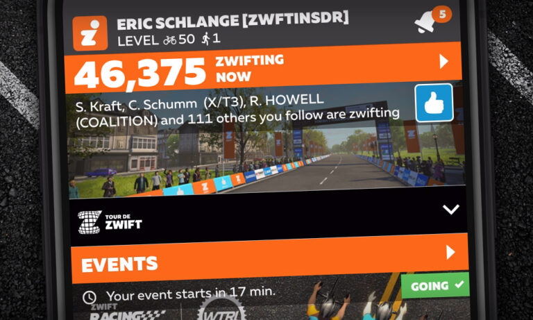 New “Peak Zwift” Achieved: 46,375