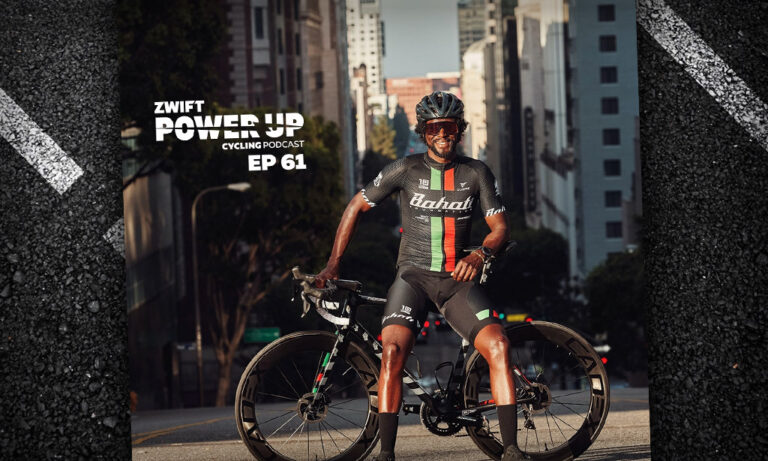 Welcome New Host, Rahsaan Bahati (Zwift PowerUp Cycling Podcast #61)
