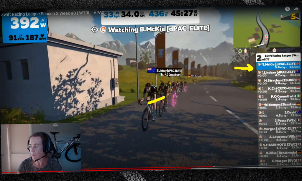 sticky watts zwift