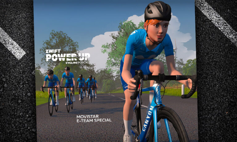 Movistar E-Team Special with JP Molinero (Zwift PowerUp Cycling Podcast)