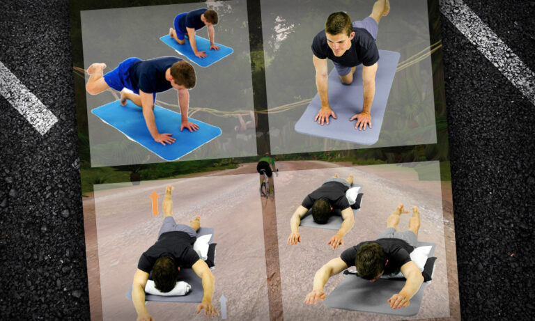 An Active Approach to Cycling Injuries: Muscle Activation