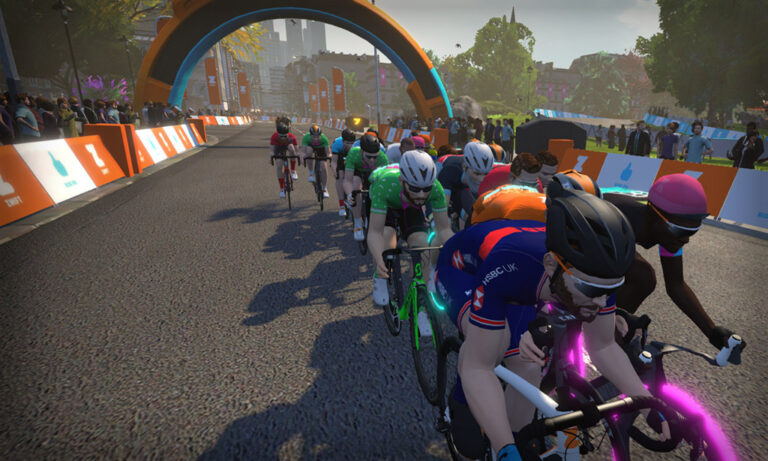 Zwift Tests “New AI” Pack Dynamics