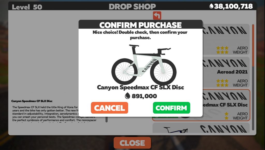 zwift canyon speedmax