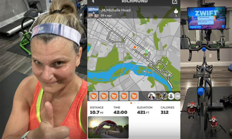 For Michelle Hoad, Zwift is Sure Bet