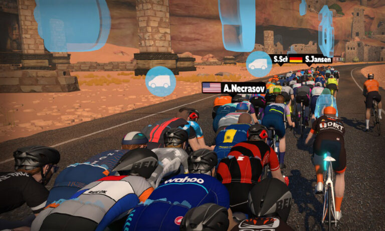 Misused Zwift Powerups: The Draft Boost (Van)