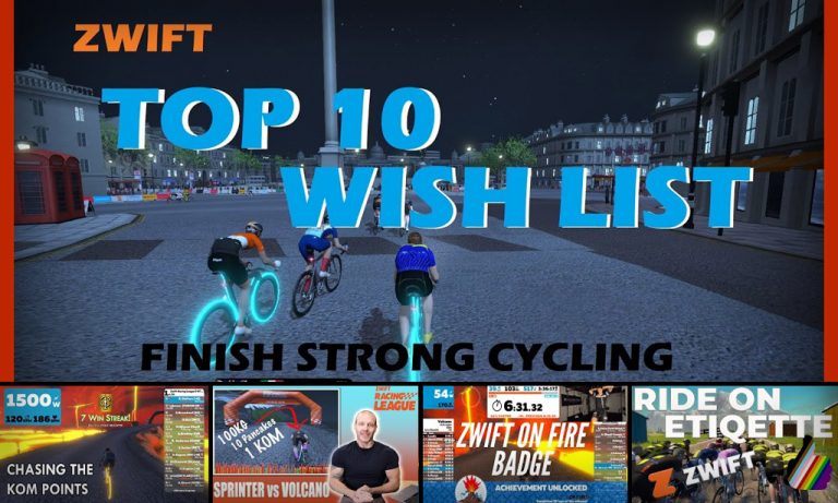 Top 5 Zwift Videos: Zwift Wish List, KOM Points, and Ride Ons
