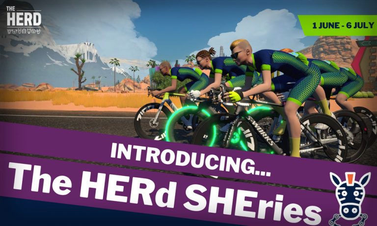 Ladies Racing on Zwift: The HERd SHEries Begins June 1