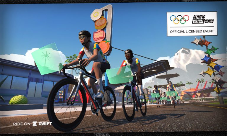 All About the Olympic Virtual Series Events on Zwift
