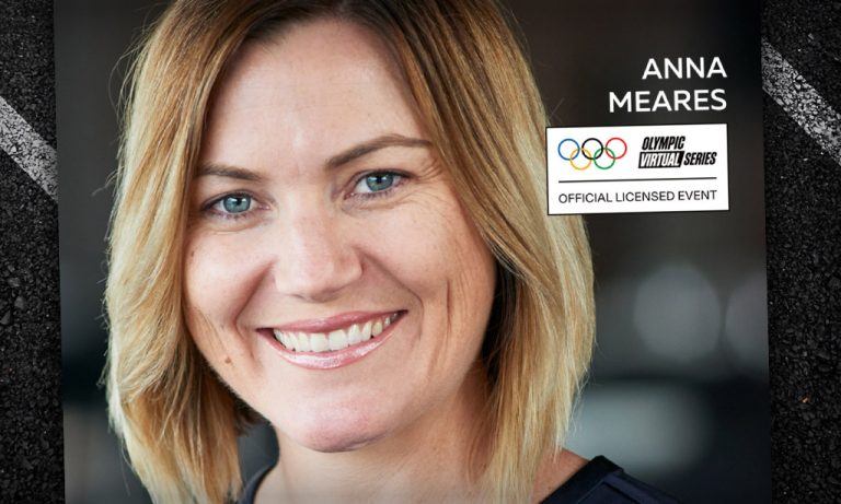 Olympic Virtual Series – Anna Meares (Zwift PowerUp Cycling Podcast)