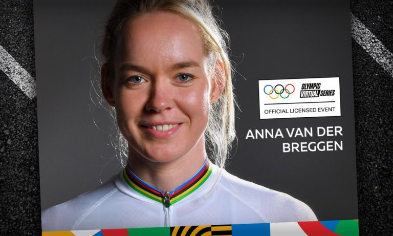 Olympic Virtual Series – Anna van der Breggen (Zwift PowerUp Cycling Podcast)