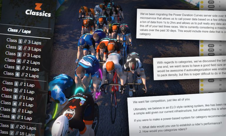 Zwift Racing Development – a Progress Update