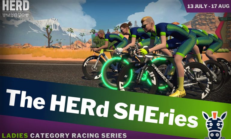 Ladies Racing on Zwift: New “The HERd SHEries” Begins Tomorrow