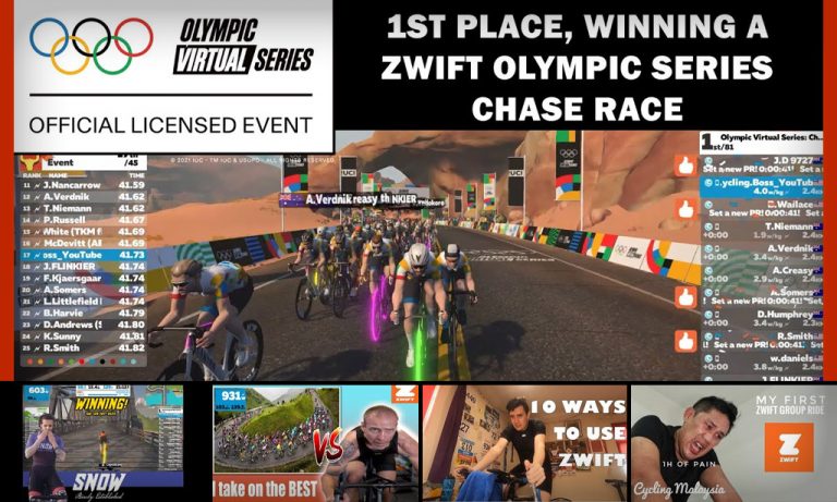 Top 5 Zwift Videos: Chasing, Racing, and Ways to Use Zwift