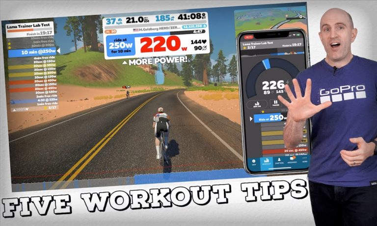 5 Zwift Companion App Workout Tips