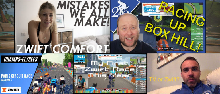 Top 5 Zwift Videos: Comfort Tips, Handicap Racing, and Zwift vs. TV