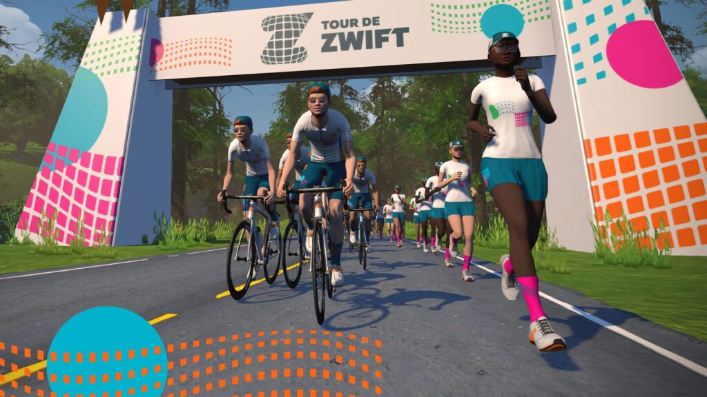 All About Tour de Zwift Ride 2024